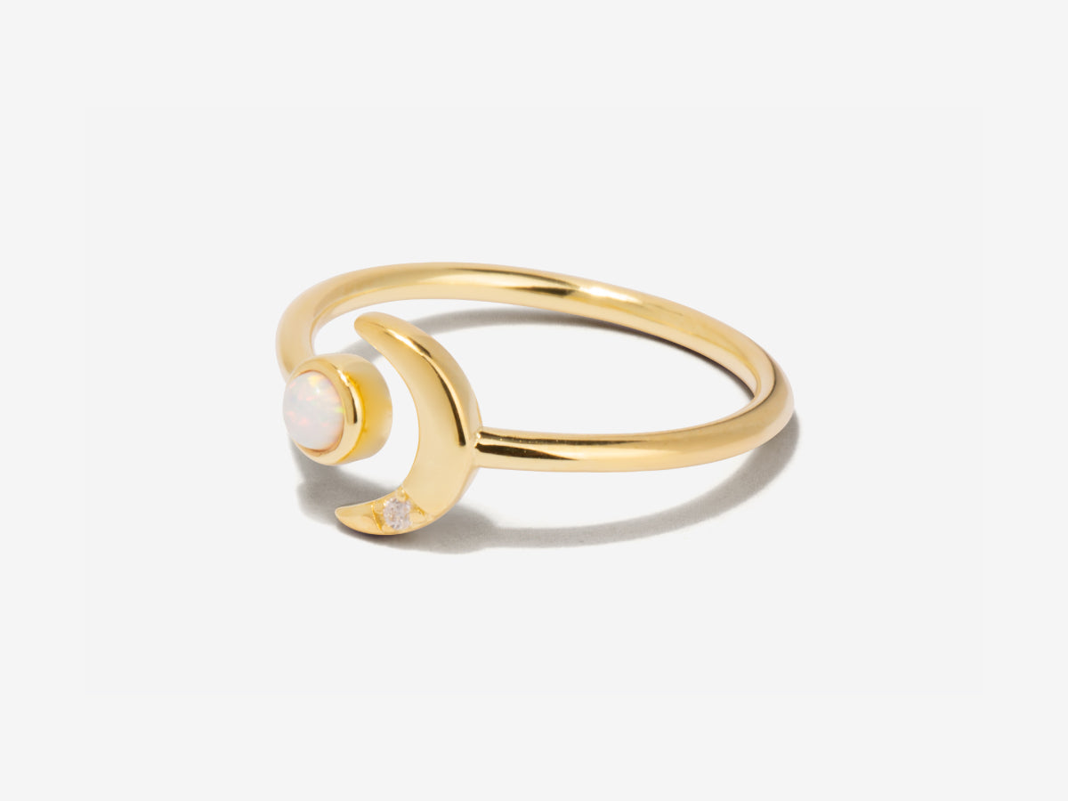Ming Opal 14K Gold Ring