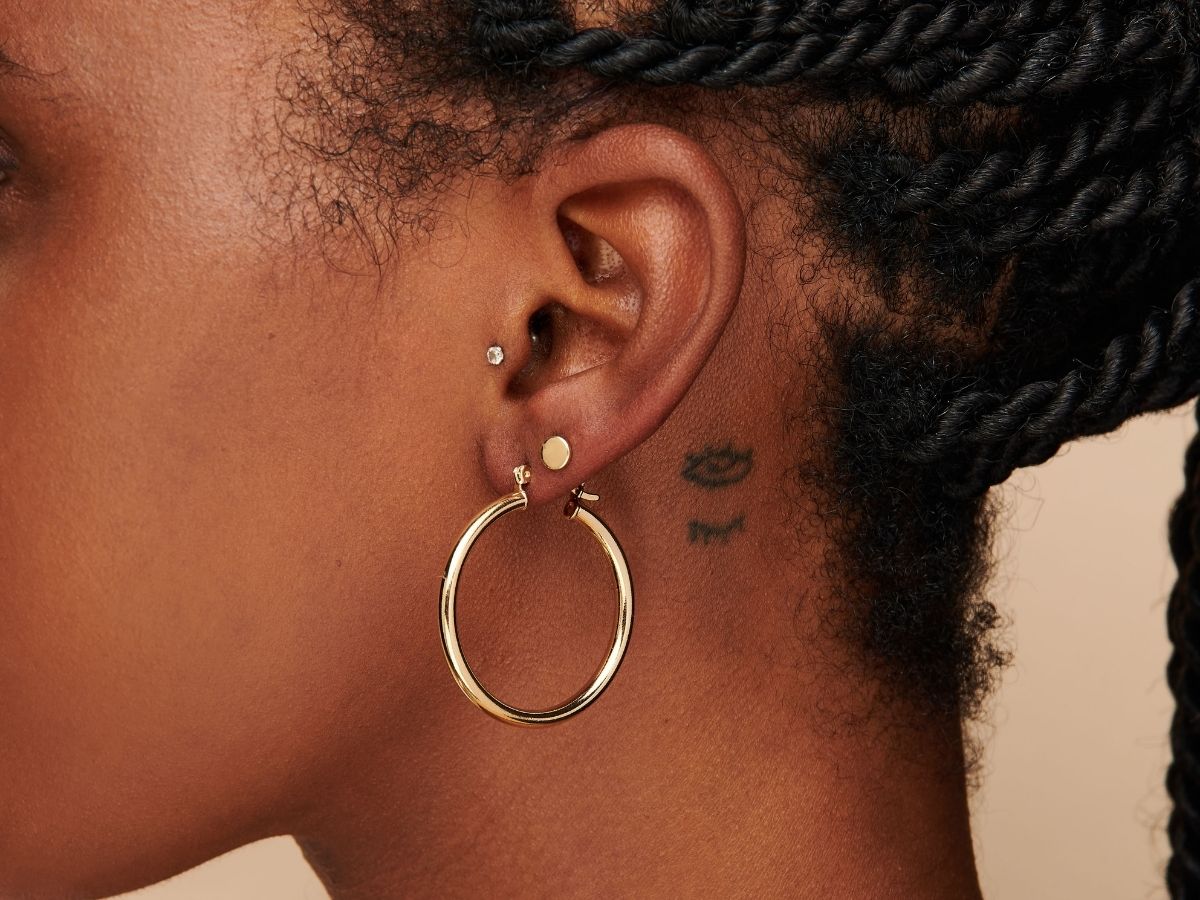 Classic Hoop Earrings in 14K Gold Filled