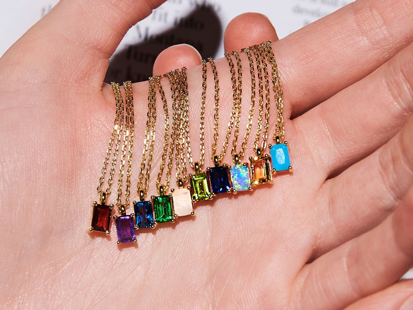 Birthstone Necklaces